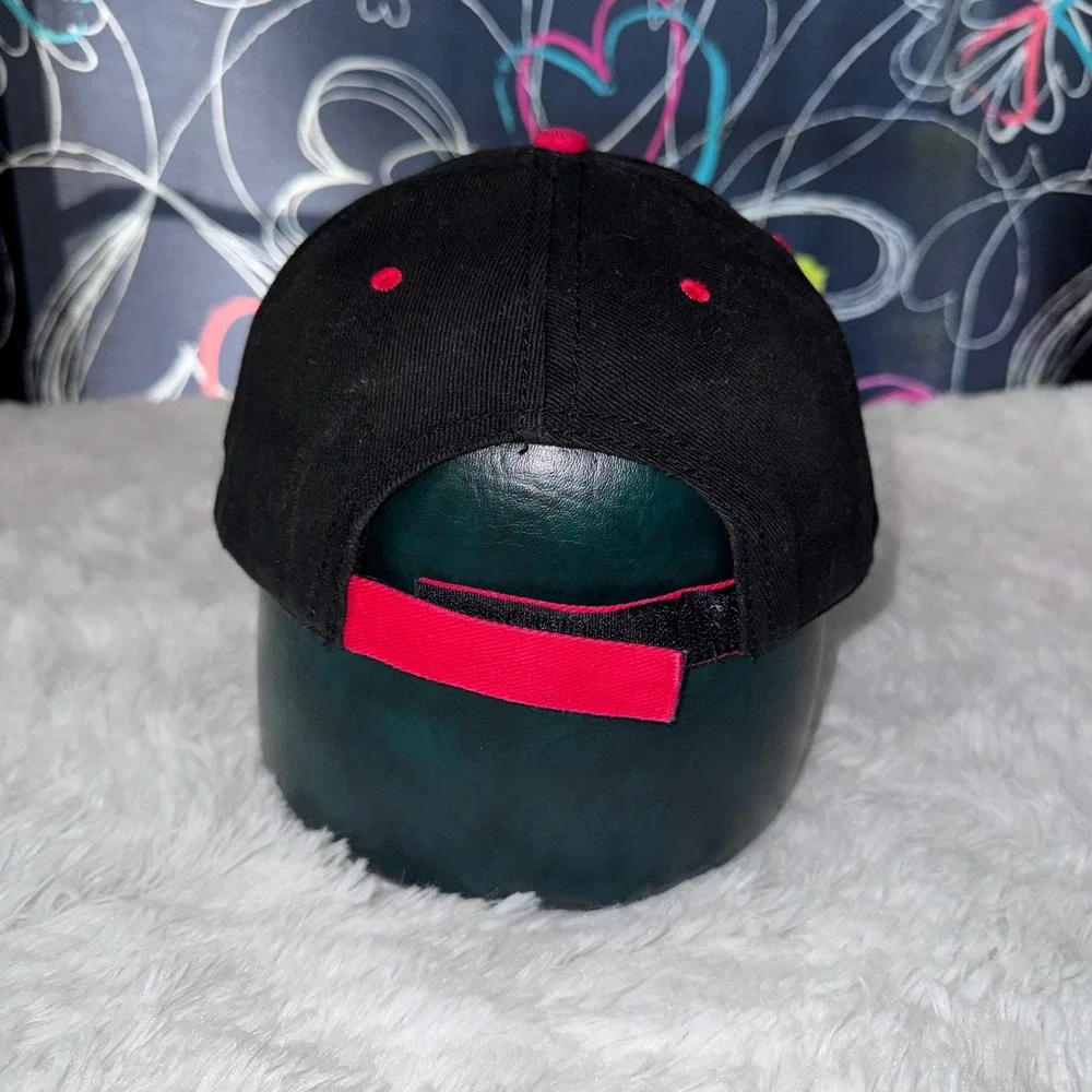 Cobra Alabama Tour Hat Mens OSFM Black Red Excellent 2003 Farewell Concert Cap